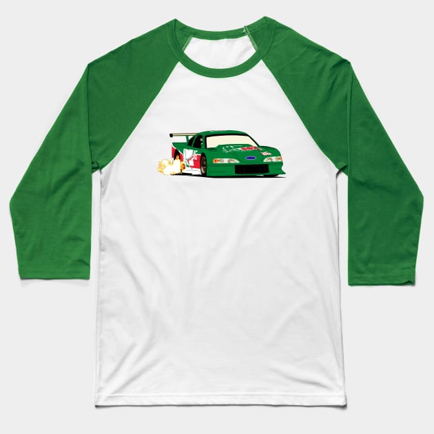 Mustang GTS-1 Baseball T-Shirt by Maxyenko